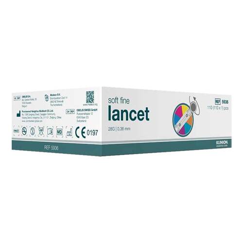 KLINION Soft fine colour Lanzetten 28 G - 1
