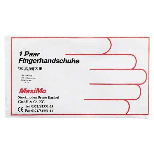 Handschuhe Baumwolle Gr&ouml;&szlig;e 10 st&auml;rk.Material - 1