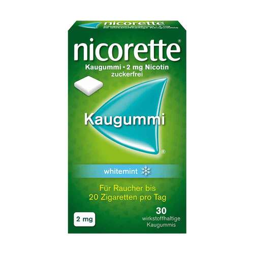 Nicorette Kaugummi 2 mg whitemint - 1