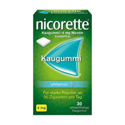 Nicorette Kaugummi 4 mg whitemint - 1