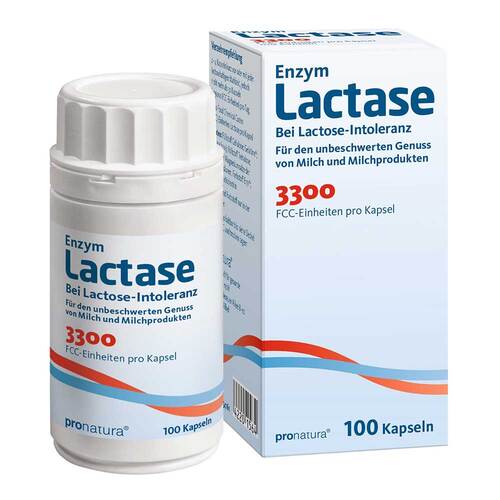 Lactase 3.300 Fcc 200 mg Kapseln - 1