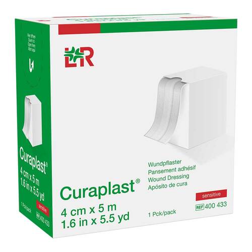 Curaplast Wundschnellverband sensitiv 4 cmx5 m - 1
