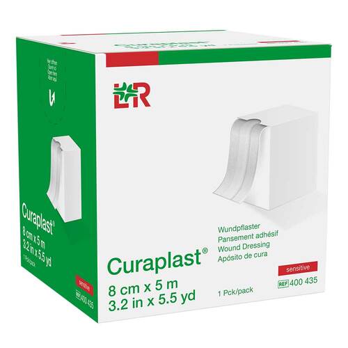 Curaplast Wundschnellverband sensitiv 8 cmx5 m - 1