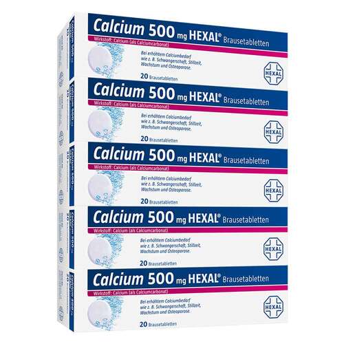 Calcium 500 Hexal Brausetabletten - 1