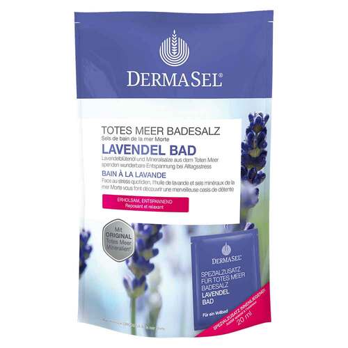 Dermasel Totes Meer Badesalz + Lavendel Spa - 1