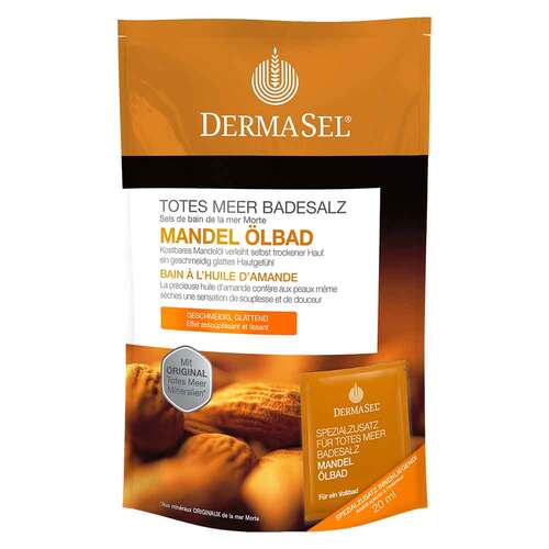 Dermasel Totes Meer Badesalz + Mandel Spa - 1