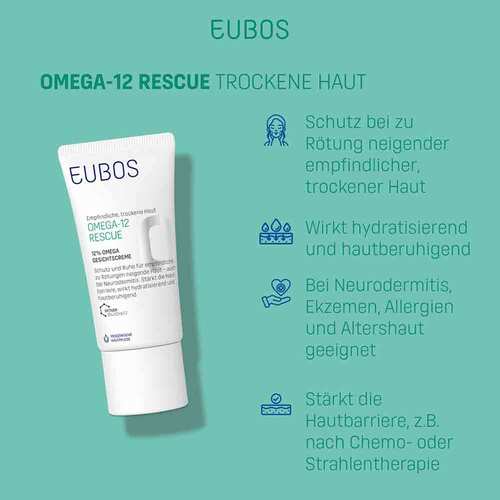 Eubos empfindlich Haut Omega 3-6-9 Gesichtscreme - 3
