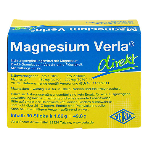 Magnesium Verla direkt Himbeere Granulat - 2