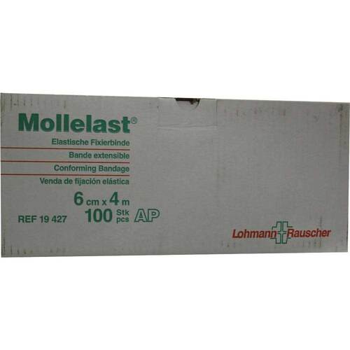 Mollelast Binden 6 cmx4 m wei&szlig; lose - 1
