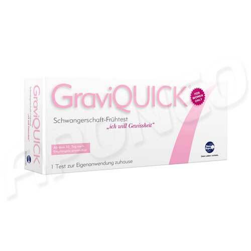 GRAVIQUICK Schwangerschafts-Fr&uuml;htest - 1