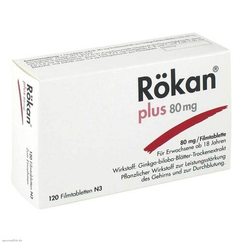 R&ouml;kan Plus 80 mg Filmtabletten - 1