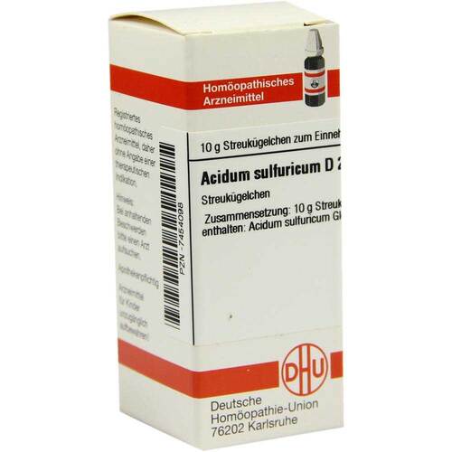 Acidum sulfuricum D 200 Globuli - 1