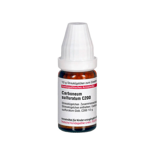 Carboneum Sulfuratum C 200 Globuli - 1