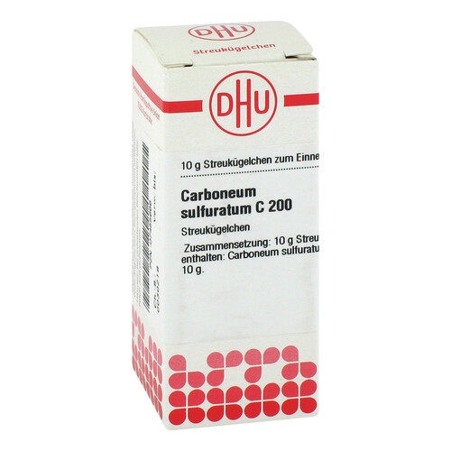 Carboneum Sulfuratum C 200 Globuli - 2