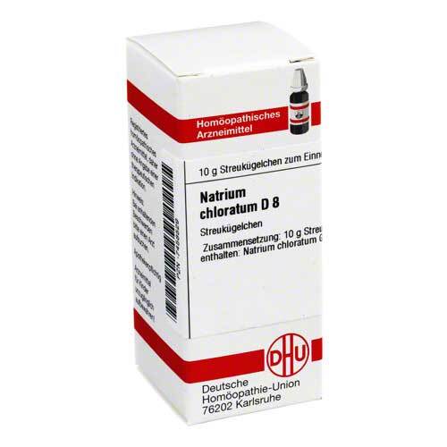 Natrium chloratum D 8 Globuli - 1