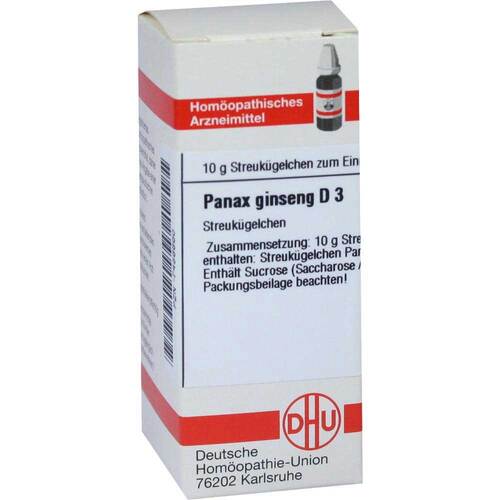 PANAX GINSENG D 3 Globuli - 1
