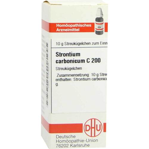 STRONTIUM CARBONICUM C 200 Globuli - 1