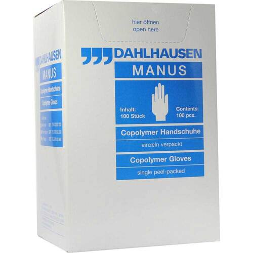 Copolymer Handschuhe steril Gr&ouml;&szlig;e S - 1