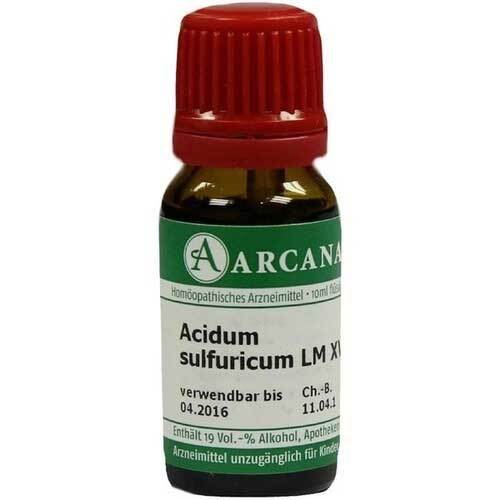 ACIDUM SULFURICUM LM 18 Dilution - 1