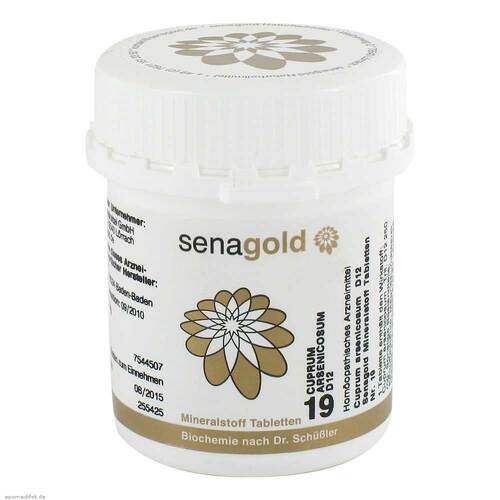 Biochemie Senagold 19 Cuprum arsenicosum D 12 Tabletten  - 1