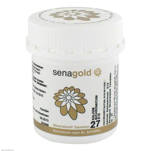 Biochemie Senagold 27 Kalium bichromicum D 12 Tabletten  - 1