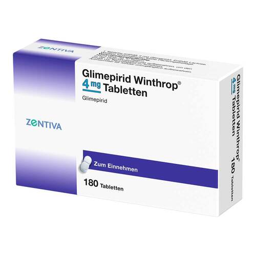 Glimepirid Winthrop 4 mg Tabletten - 1