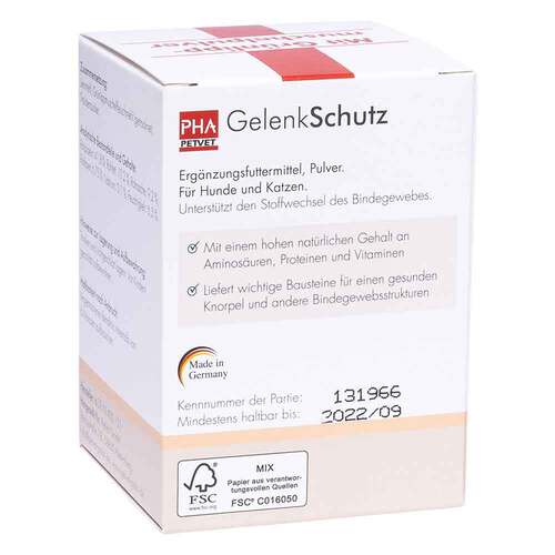 Pha Gelenkschutz Pulver f&uuml;r Hunde - 4