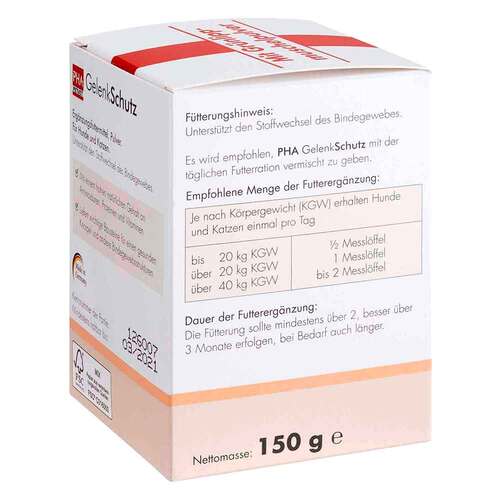 Pha Gelenkschutz Pulver f&uuml;r Hunde - 5