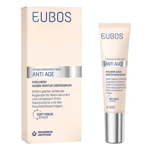 Eubos Sensitive Hyaluron Augen Kontur Cremeserum - 1