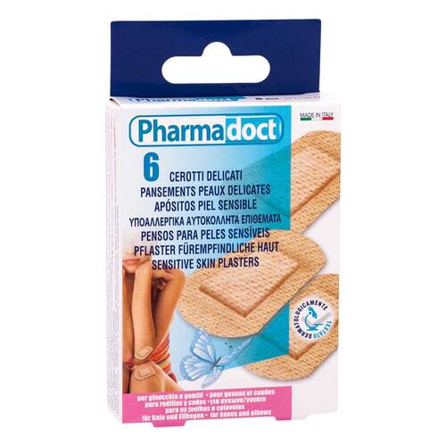 Pflaster hypoallergen 2 Gr&ouml;&szlig;.f&uuml;r Knie + Ellenbogen - 1