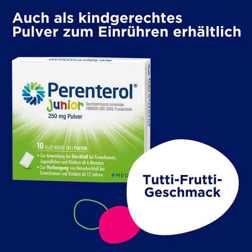 Perenterol forte 250 mg Kapseln Blister - 8