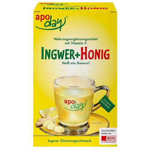 Apoday Ingwer + Honig+Vitamin C Pulver - 1