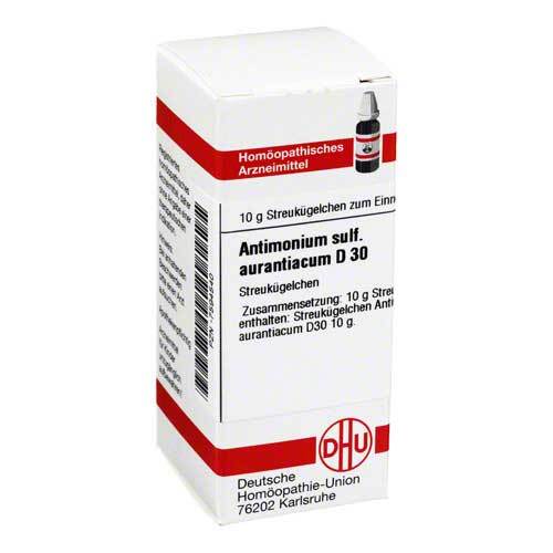 Antimonium Sulfuratum aurantiacum D 30 Globuli - 1