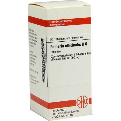 FUMARIA OFFICINALIS D 6 Tabletten - 1