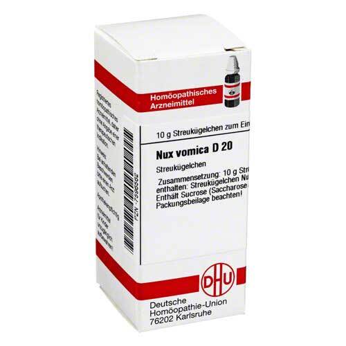 NUX VOMICA D 20 Globuli - 1