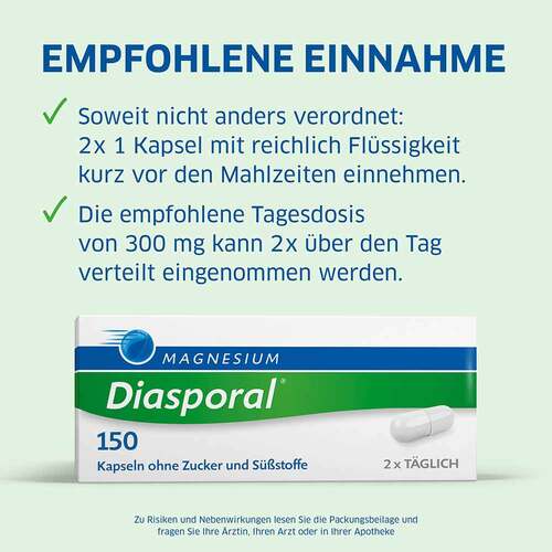 Magnesium Diasporal 150 Kapseln - 7