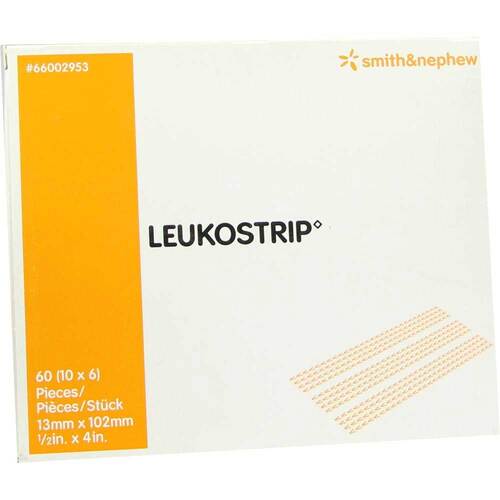 Leukostrip Wundnahtstreifen 13x102 mm - 1