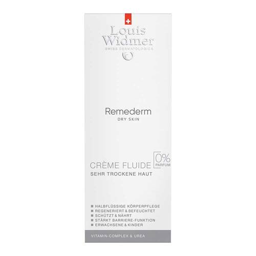 Widmer Remederm Creme Fluide ohne P. - 1