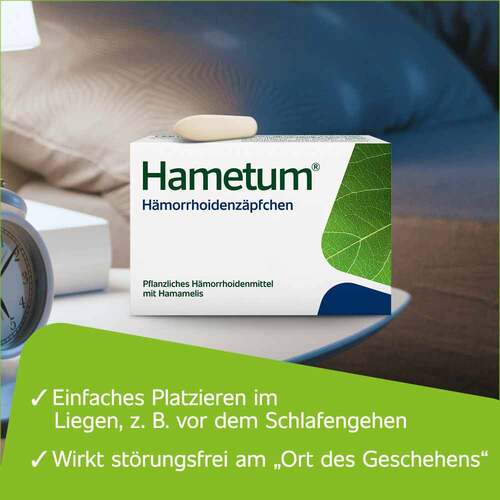 Hametum H&auml;morrhoiden Z&auml;pfchen - 4