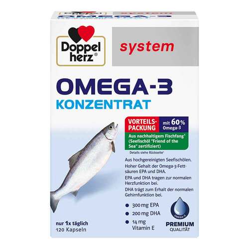 Doppelherz Omega-3 Konzentrat system Kapseln - 1