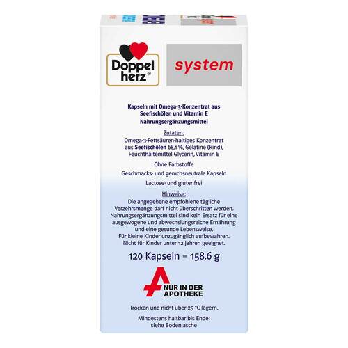 Doppelherz Omega-3 Konzentrat system Kapseln - 4