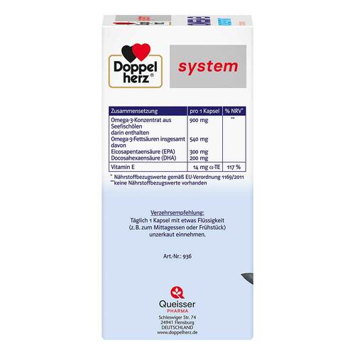 Doppelherz Omega-3 Konzentrat system Kapseln - 5