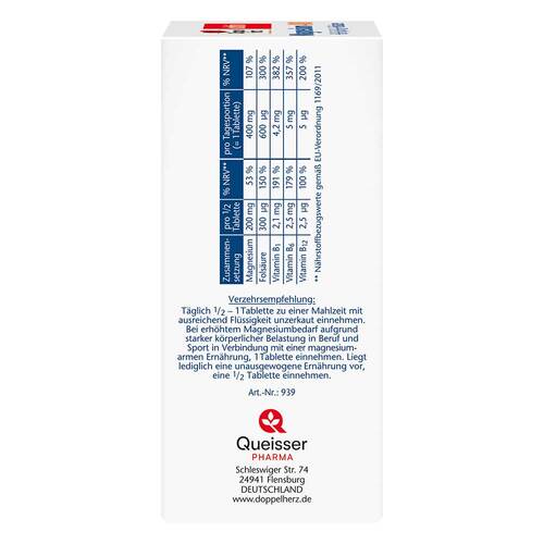 Doppelherz Magnesium 400 mg Tabletten - 2