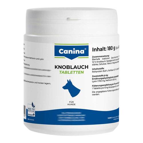 Canina Knoblauch Tabletten f&uuml;r Hunde - 1