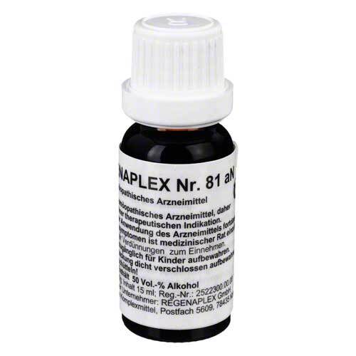Regenaplex Nr.81 aN Tropfen zum Einnehmen - 1