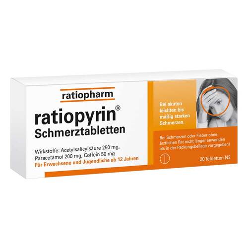 Ratiopyrin Schmerztabletten - 1