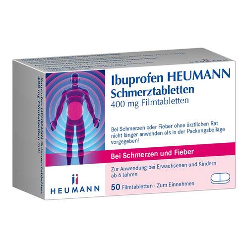 Ibuprofen Heumann Schmerztabletten 400 mg - 1