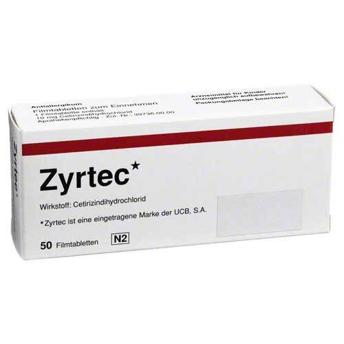 Zyrtec 10 mg Filmtabletten - 1