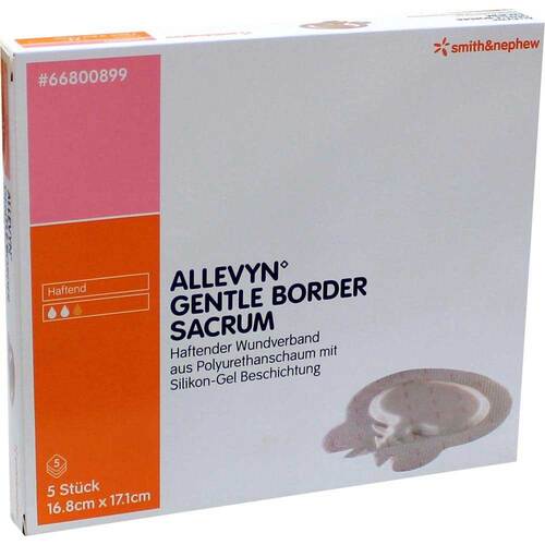 ALLEVYN Gentle Border Sacrum 16,8x17,1 cm Schaumv. - 1