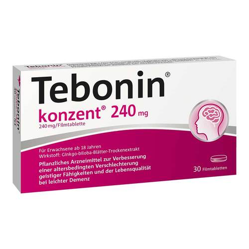 Tebonin konzent 240 mg Filmtabletten - 1